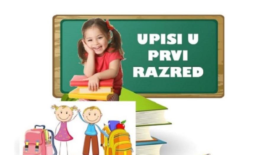 Obavijest o upisu prvačića